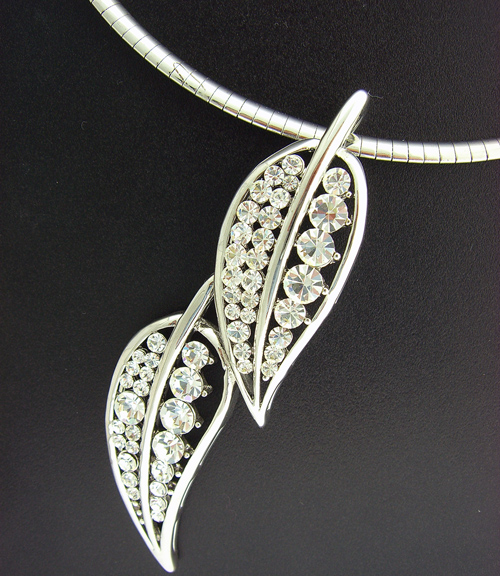 Clear Crystal Leaves